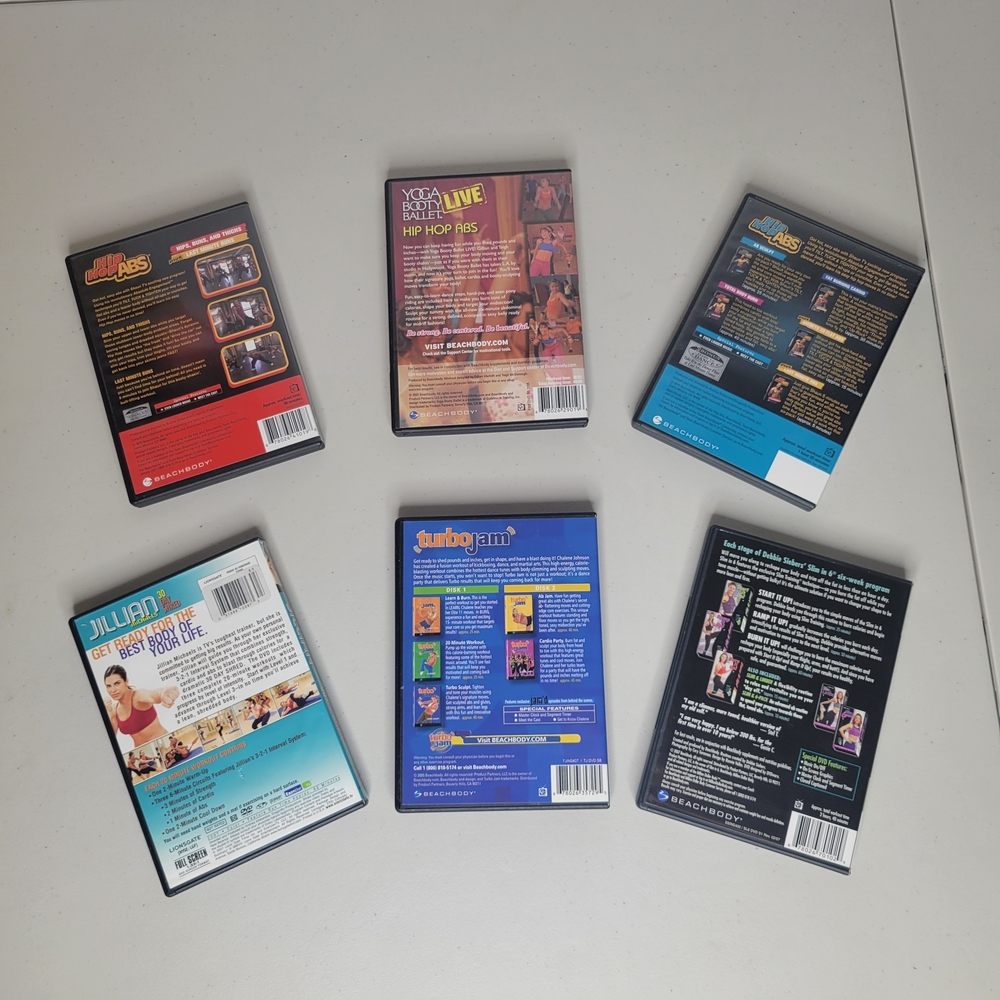 6 Beachbody Workout DVD's - Picture 2 of 2